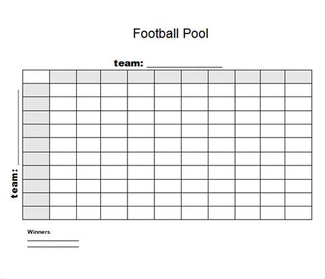 football pool template|free printable football pool template.